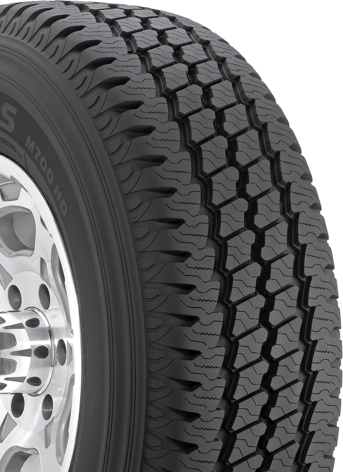 Bridgestone Duravis M700HD All Terrain Commercial Light Truck Tire LT245/75R16 120 R E
