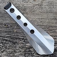 Vista 8 de Paleta ultraligera para mochileros, 0.48 oz (13.5g) Negro