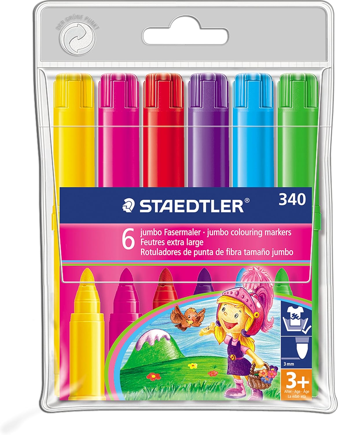 Staedtler 340 wp6g Filzstifte, Farben Sortiment : Amazon.de: Küche