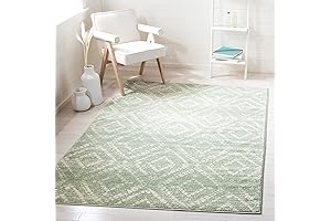 SAFAVIEH Adirondack Collection Area Rug - Stunning Sage Accent for Modern Living