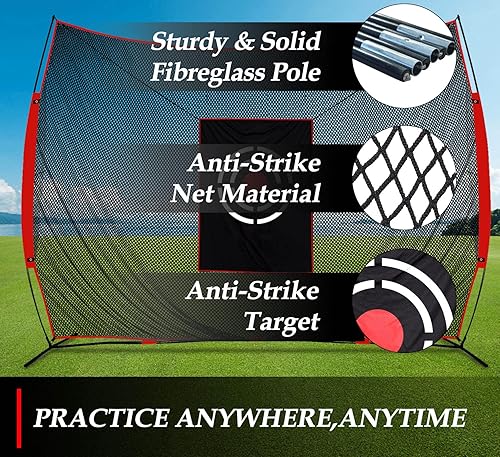 Miniatura 4 de Redes de golf para conducción en el patio trasero, red de golf para práctica de golf, red de golf para conducir, red de golf para garaje, red de