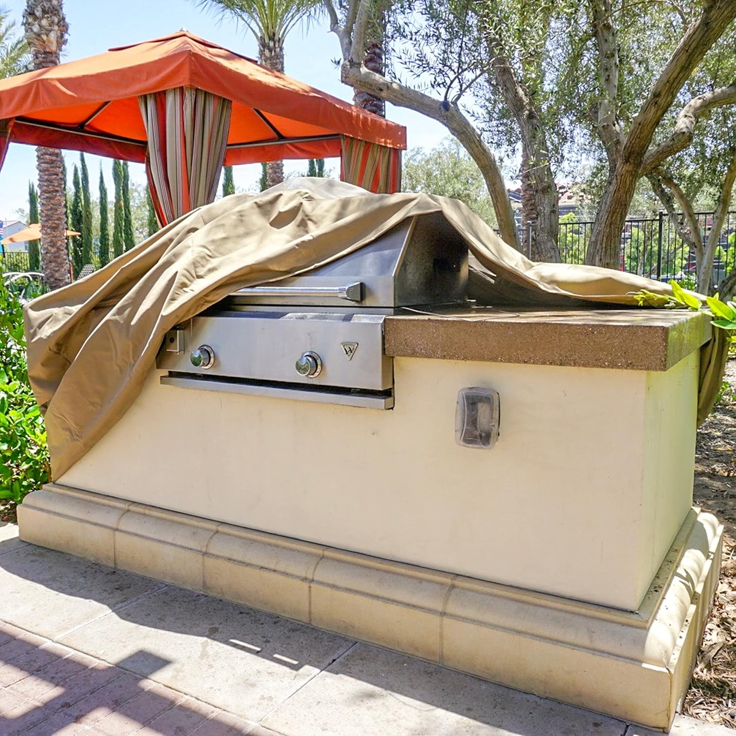 Formosa Covers | Premium Tight Weave BBQ Island Grill All Weather Protection Covers up to 88"