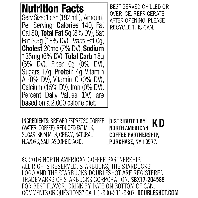 Introduction:
Salted Caramel Starbucks Doubleshot is a beloved canned beverage offered by Starbucks, known for its unique flavor profile and energizing caffeine content. In this concise article-style overview, we will take a closer look at some basic details about this particular product, including its volume, packaging, and potential variations.