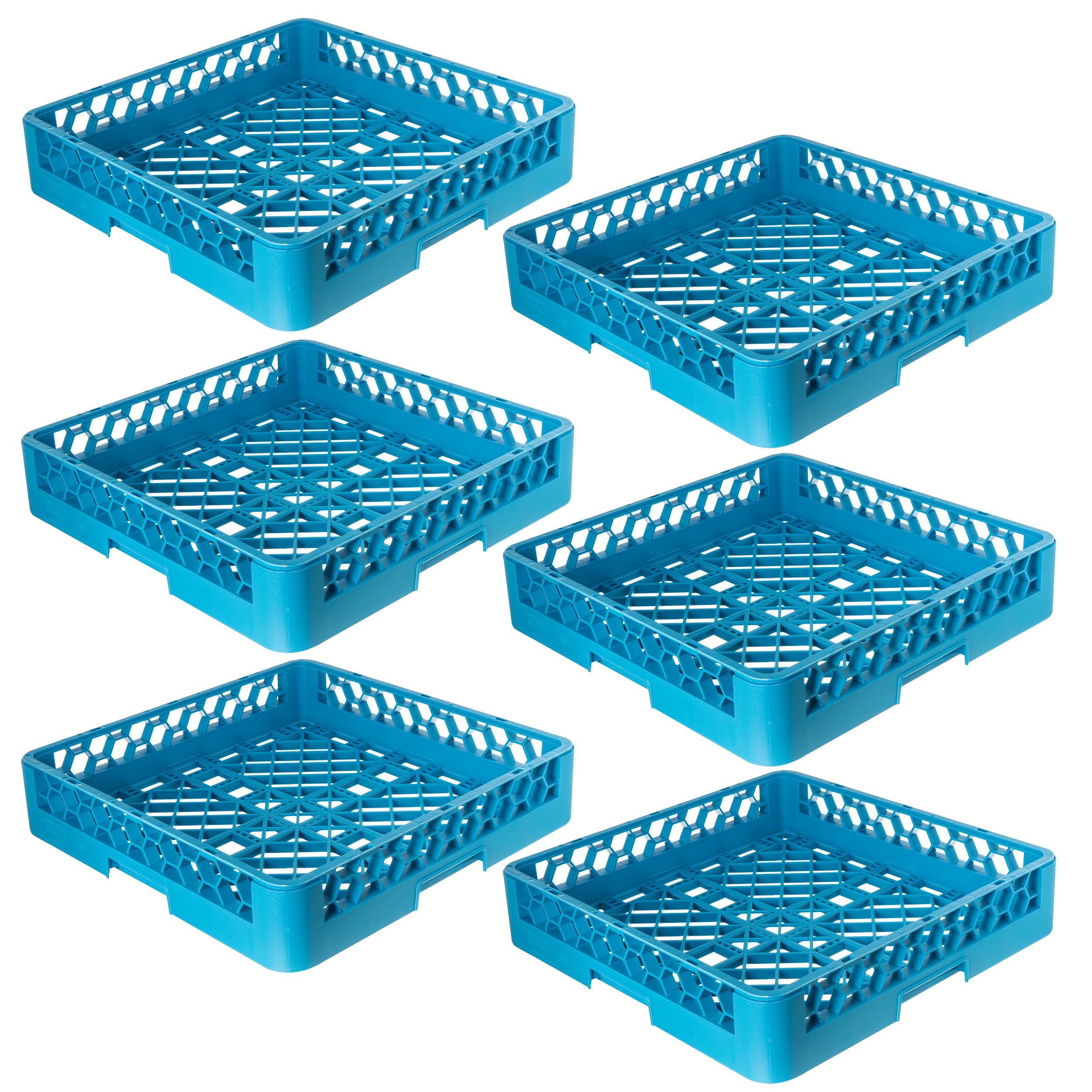 Utopía carb14 Ware lavado/cuenco abierto de Carlisle de, azul (Pack de 6)