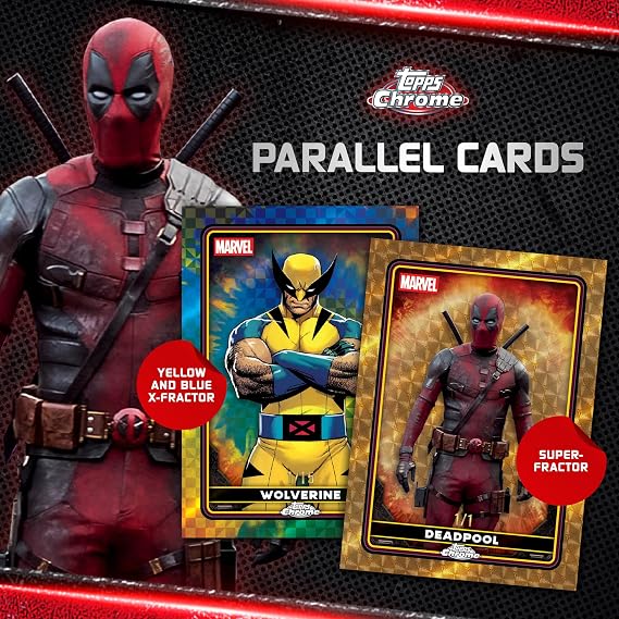 2025 Topps Chrome Deadpool - Factory Sealed - Value Box