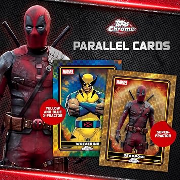 2025 Topps Chrome Deadpool - Factory Sealed - Value Box