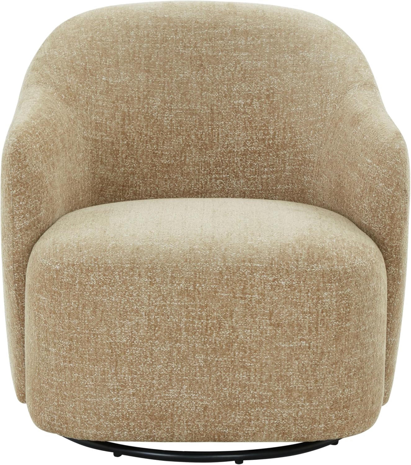 SAFAVIEH Couture Collection – Peitra Light Brown Chenille Accent Chair, Fully Assembled Upholstered Chair (SFV4846C)