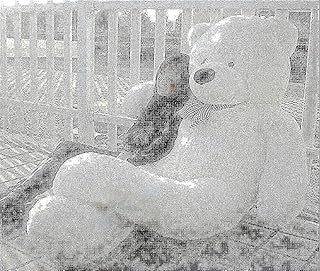 200 CM White Teddy Bear (very huge and soft)