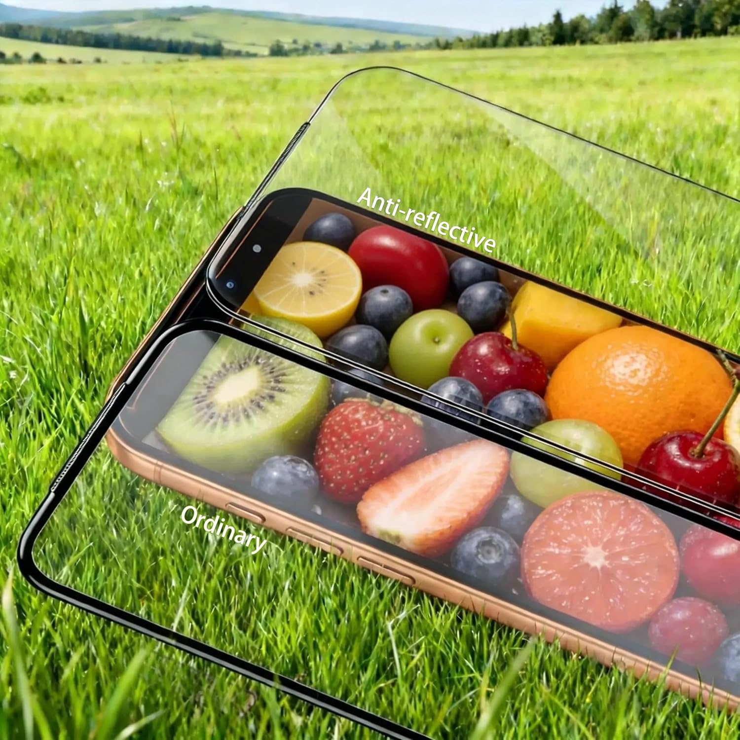 2-Pack AR Anti-Reflective Tempered Glass Screen Protector for iPhone 16 Pro 6.3-Inch, with Auto-Alignment Kit, 10H Pencil Hardness Shatterproof, HD Clear, Case Friendly