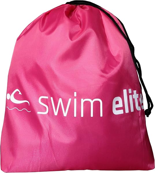 Simma elit rosa dragsko simning/gymväska