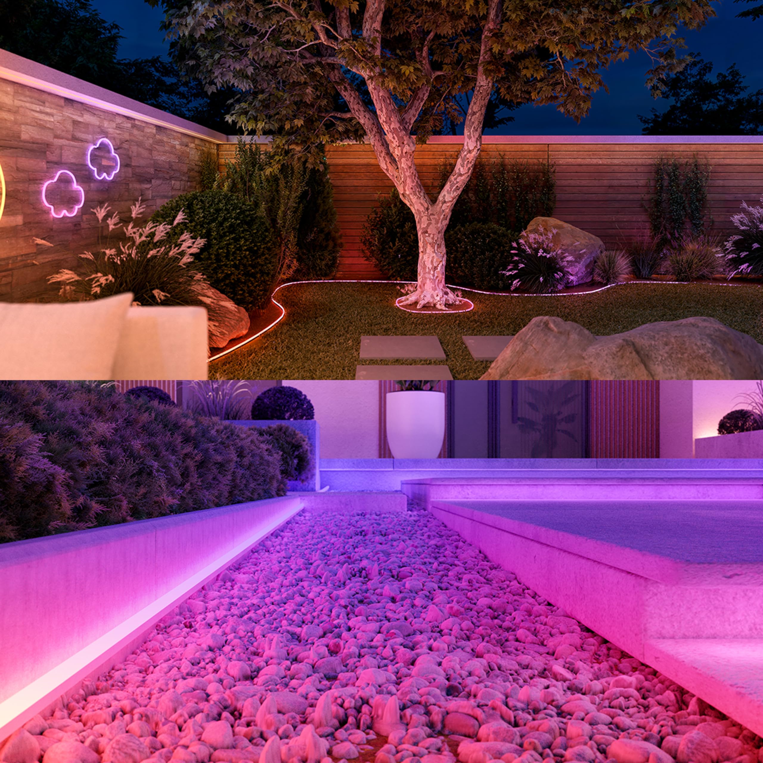 Philips Hue Neon LED Streifen Outdoor 3 Meter