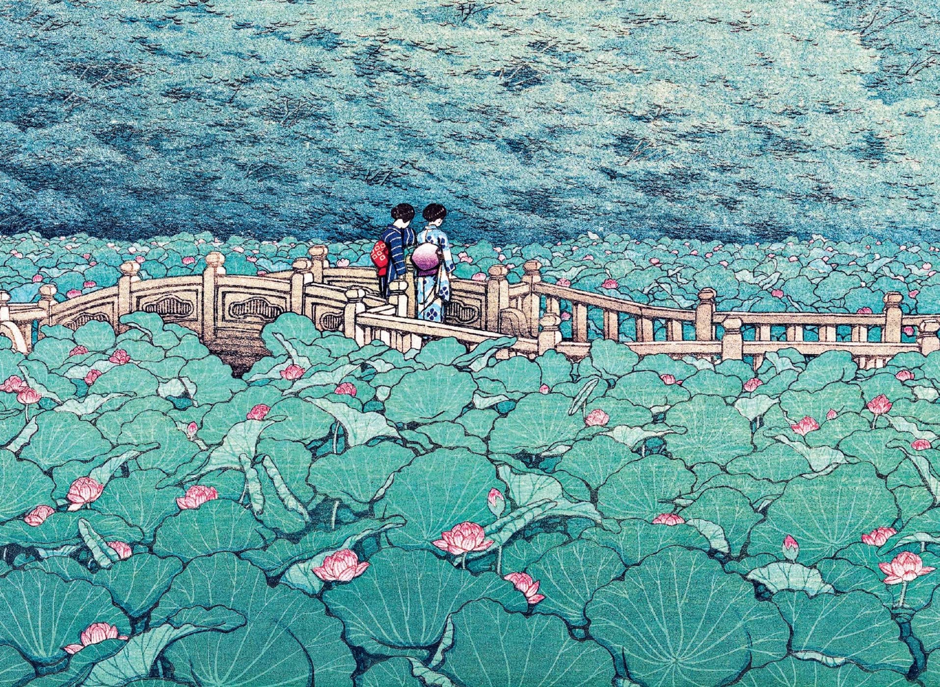 Les jardins par les grands maîtres de l'estampe japonaise (coffret)