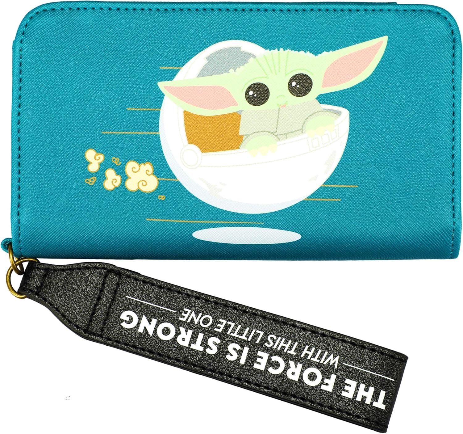 Bioworld The Mandalorian Grogu Tech Wallet Wristlet