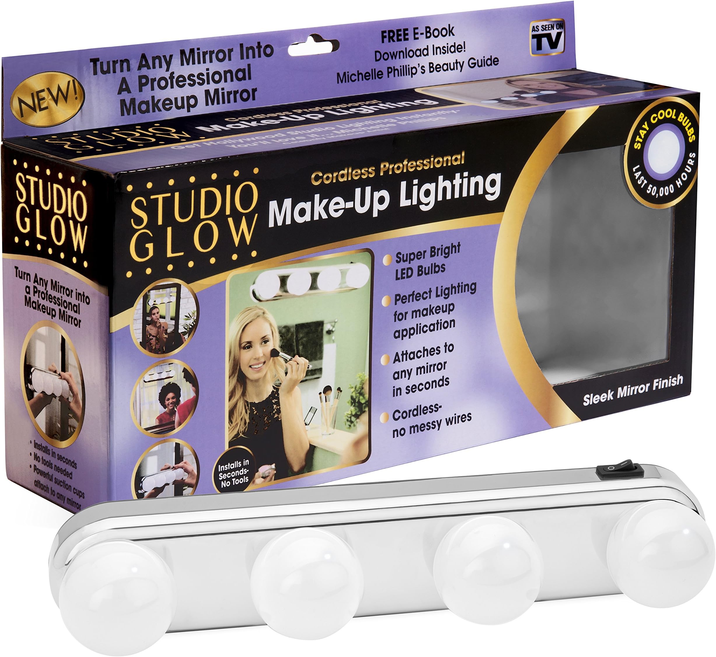 STUDIO GLOWVanity Make Up Light - As Seen on TV