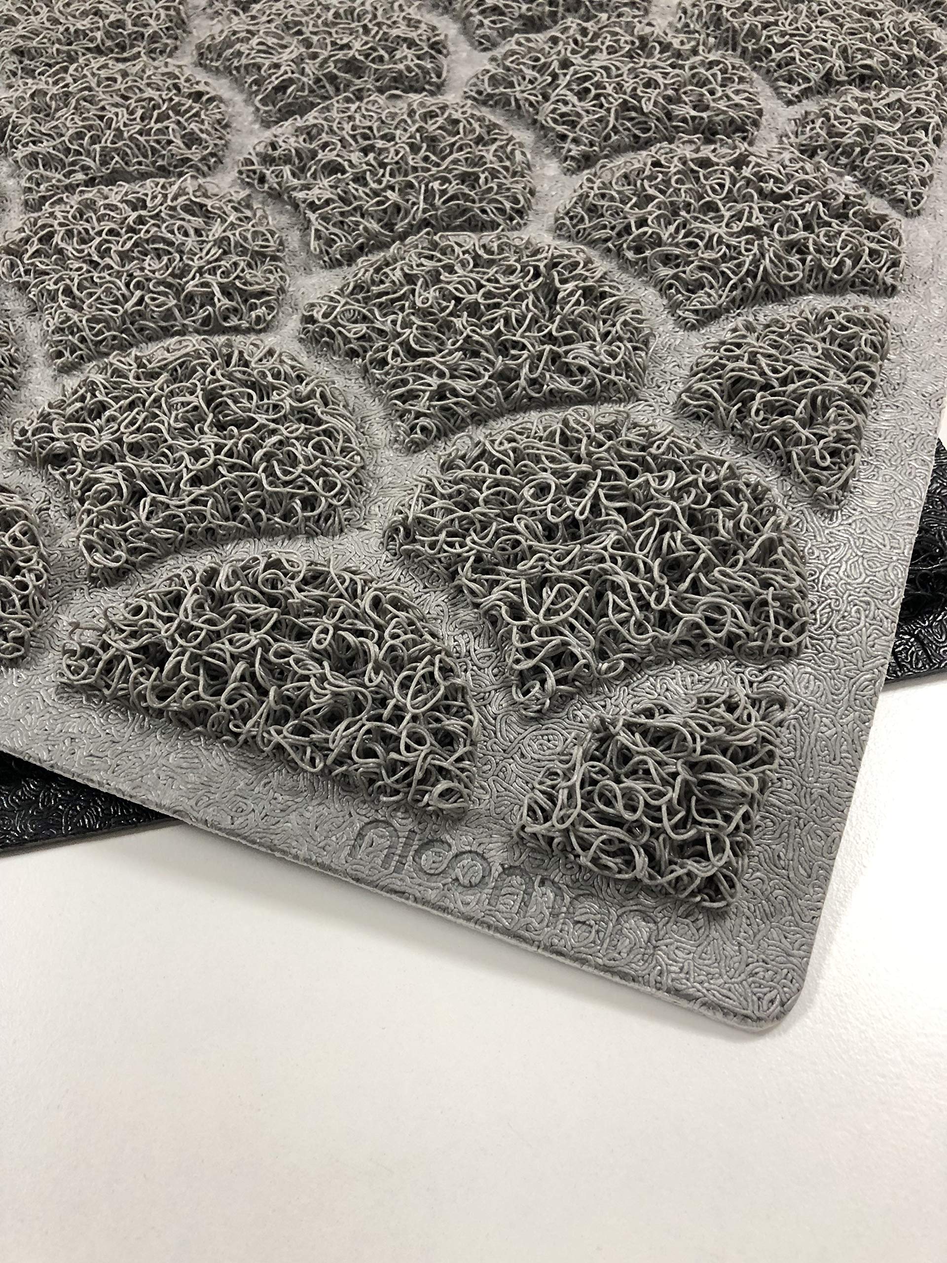 Zerbino A Ventaglio Nicoman In PVC Nero 75x44 Cm – Resistente, Antiscivolo, Per Esterni E Interni, Spessore 12 Mm, Raschiascarpe Professionale