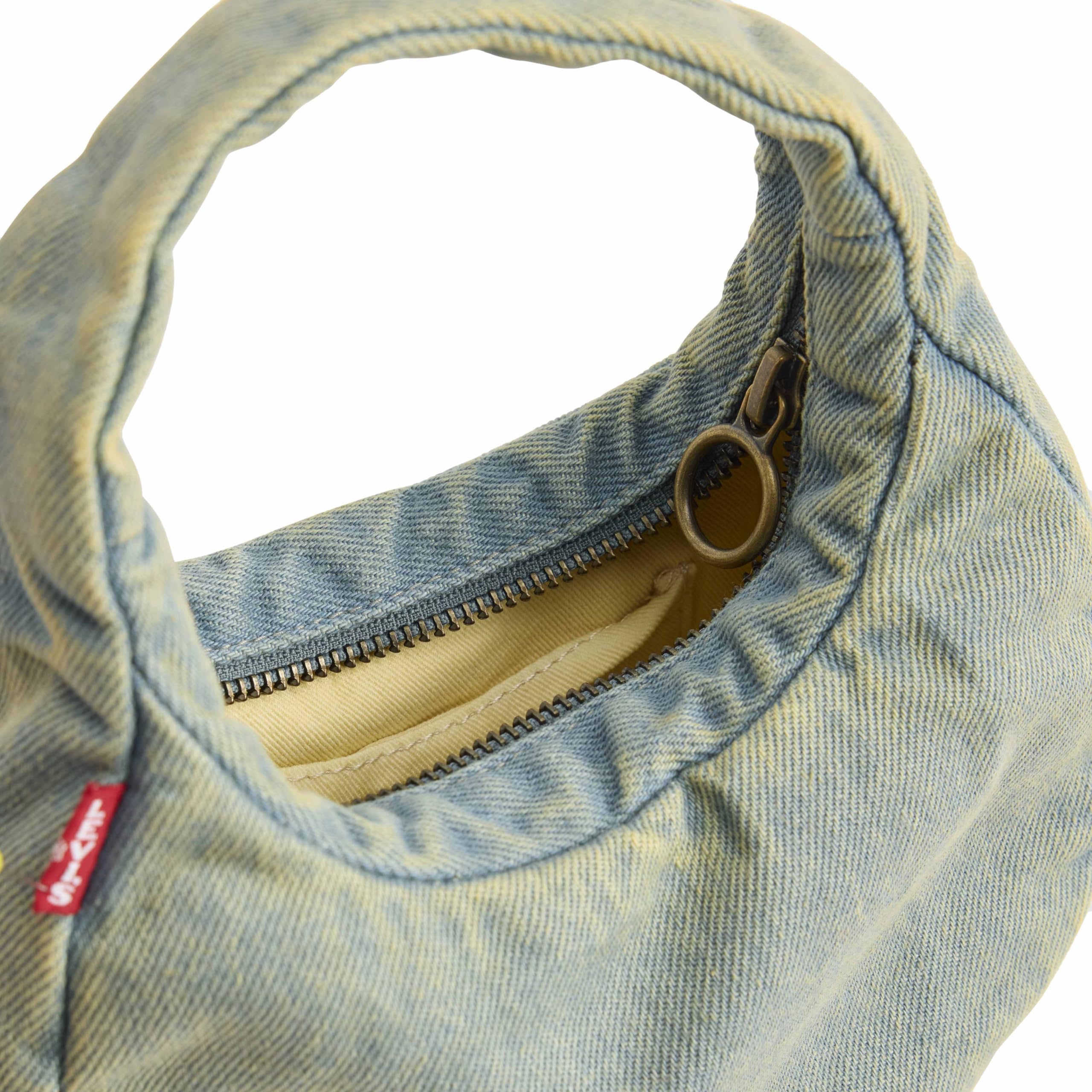 Levi’s Mini borsa Baby Brooklyn da donna con manico classico in twill 100% cotone