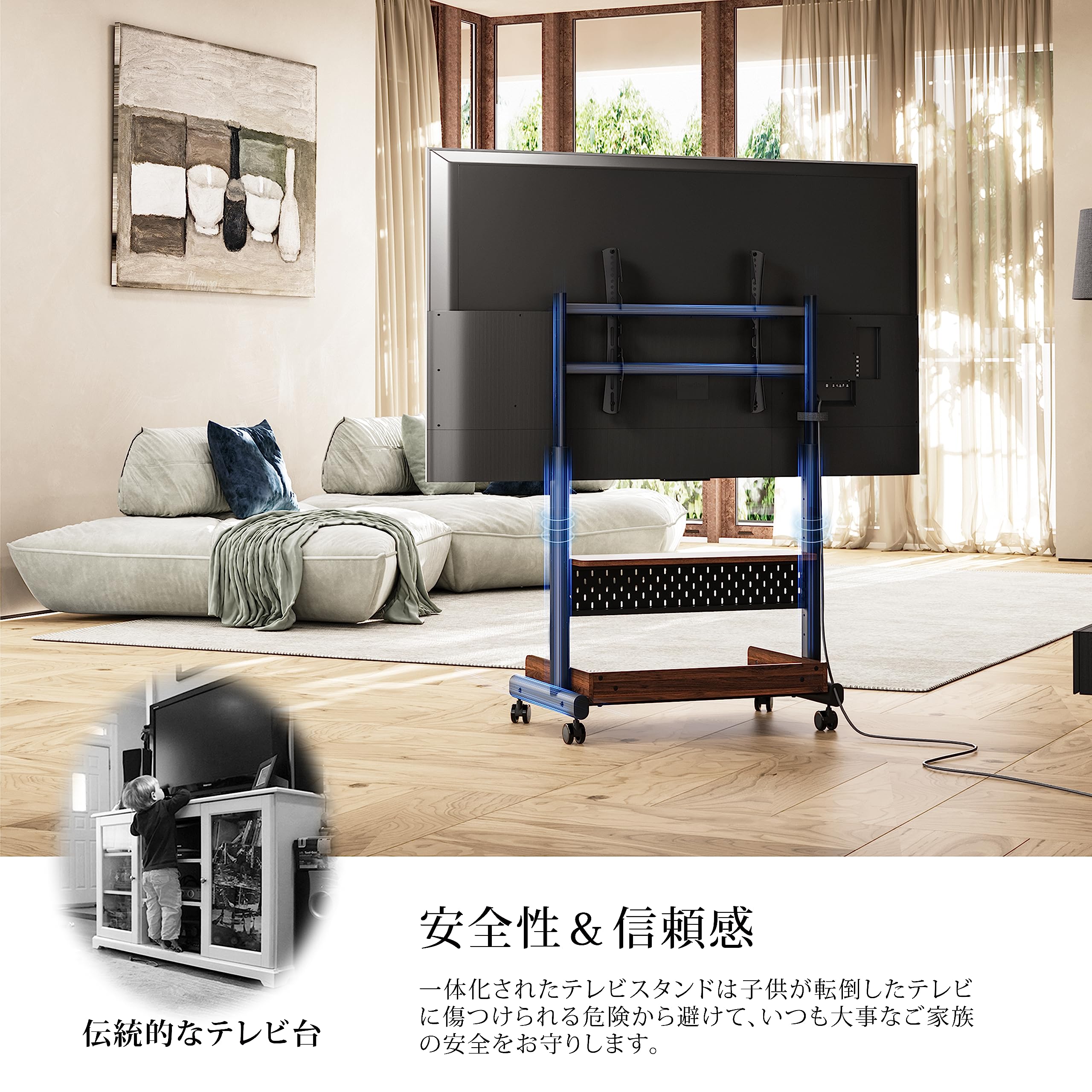 Amazon.co.jp: FITUEYES テレビスタンド Kシリーズ テレビ台 マウント