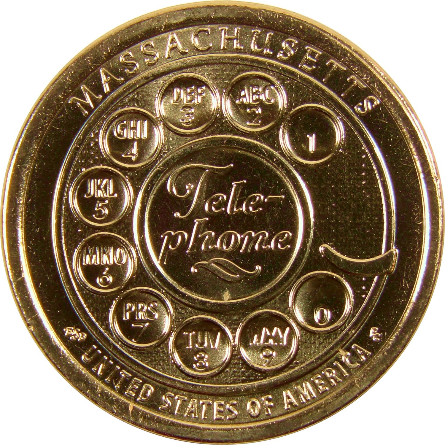 2020 D Telephone American Innovation Dollar Uncirculated $1 Coin Thumbnail