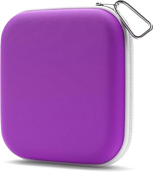 Multipurpose Purse Pouch | Neoprene Makeup Bag with Zipper Pouch & Carabiner Keychain | Portable Travel Cosmetic Bag, Womens Travel Makeup Tote Pack of 1