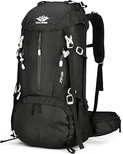 Esup 50L Hiking Backpack Men Camping Backpack with rain cover