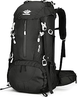 Esup 50L Hiking Backpack Men Camping Backpack with rain cover 45l+5l Lightweight Backpacking Backpack Travel Backpack