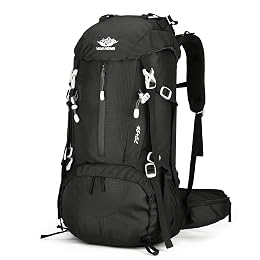 Esup 50L Hiking Backpack Men Camping Backpack with rain cover 45l+5l Lightweight Backpacking Backpack Travel Backpack