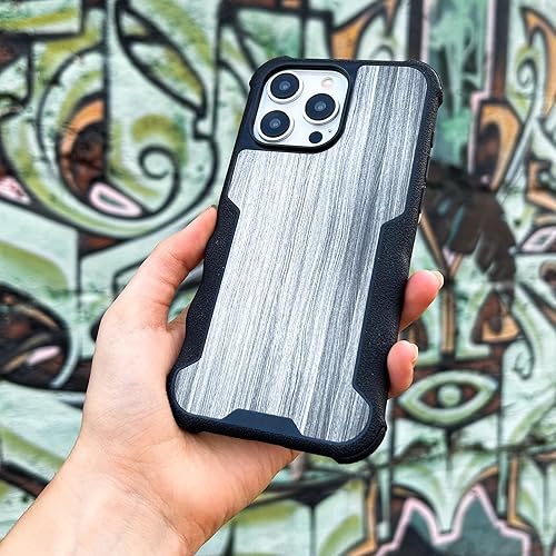 Miniatura 8 de Smartish Funda magnética protectora para iPhone 15 Pro Max, Gripzilla compatible con MagSafe funda resistente de agarre delgado con protección