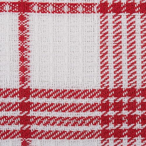 Miniatura 9 de J&M Home Fashions - Toalla de cocina de algodón con bucles de punto gofre