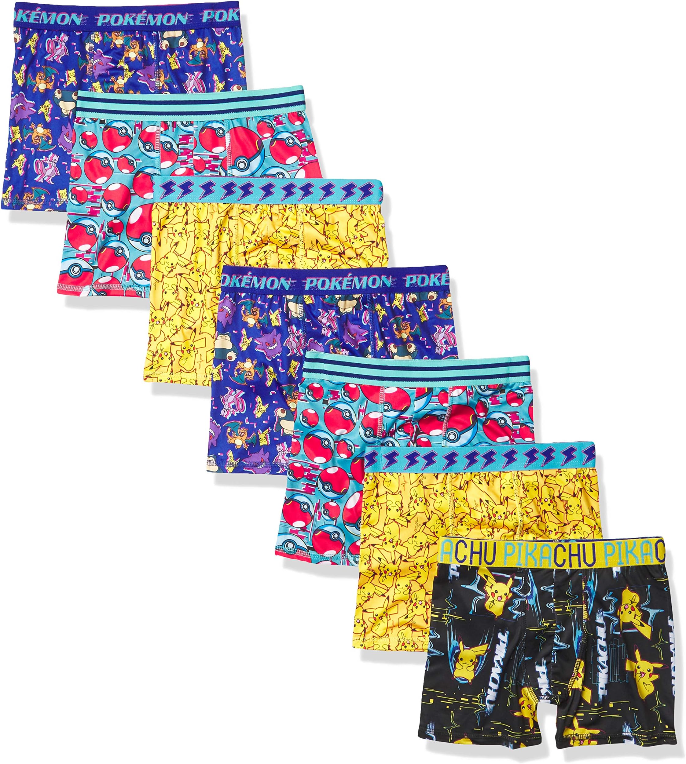 PokémonPokemon Boys Underwear Multipacks Boxer Briefs