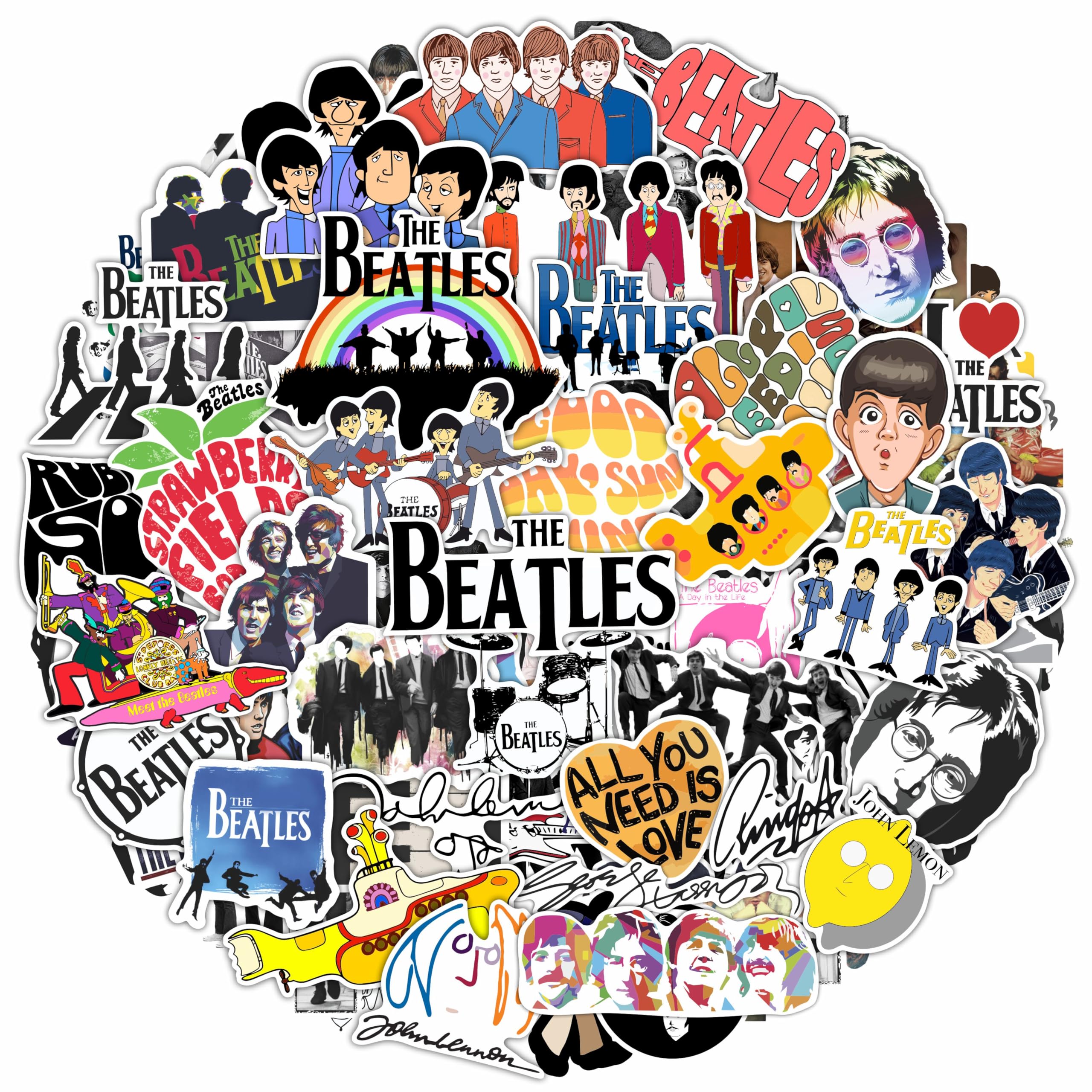 Amazon.co.jp: 81枚 Lサイズ ビートルステッカー ノートパソコン用