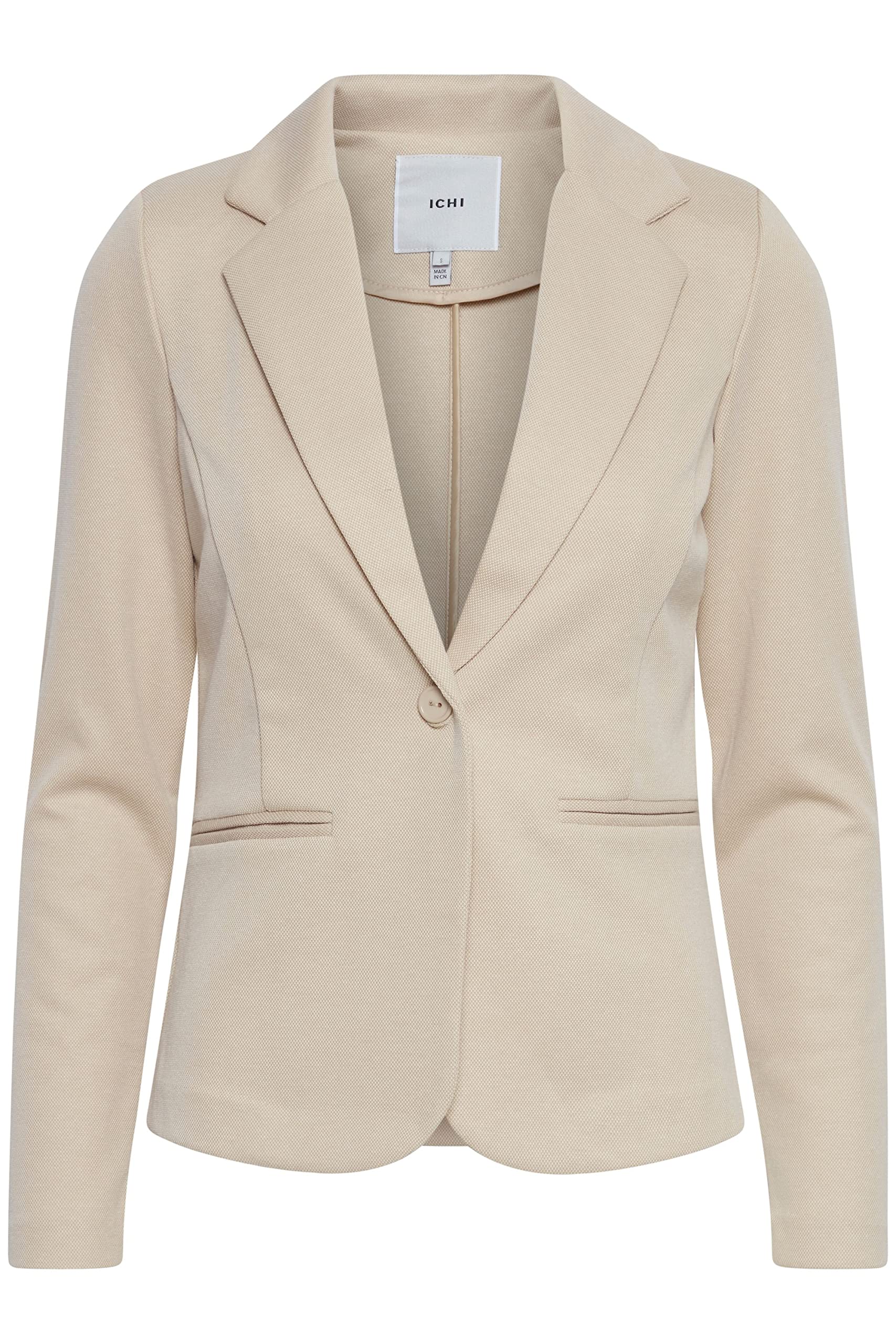 Ichi Women's Beige Blazer Kate