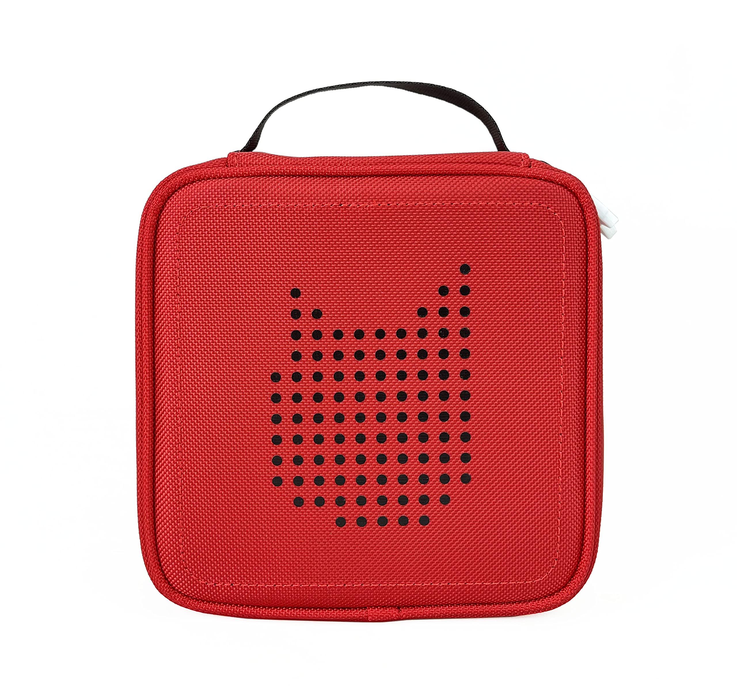 Tonies Carrying Case - Secure Protection for up to 10 Characters - Red