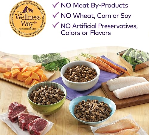 Miniatura 8 de Alimento húmedo completo para perros Wellness, natural, saludable, enlatado, Magenta