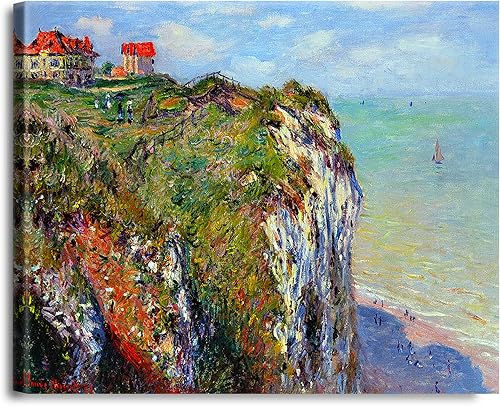 Miniatura 150 de A&T ARTWORK Antibes Seen from The Salis Gardens de Claude Monet Las Obras de Arte Clásico Mundial Reproducciones, Impresiones de Arte en Lienzo