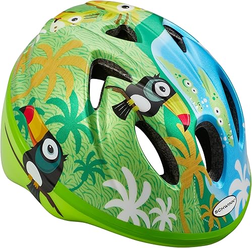 Schwinn Casco de bicicleta para niños diseño clásico tallas para niños pequeños y bebés varios colores