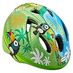 Schwinn Classic Infant Bike Helmet for Boys Girls Age 0-3 Years Old, Suggested Fit 44-50 cm, Dial Fit, Full Range Padding, Lower Molded Shell, Integrated Visor, Jungle