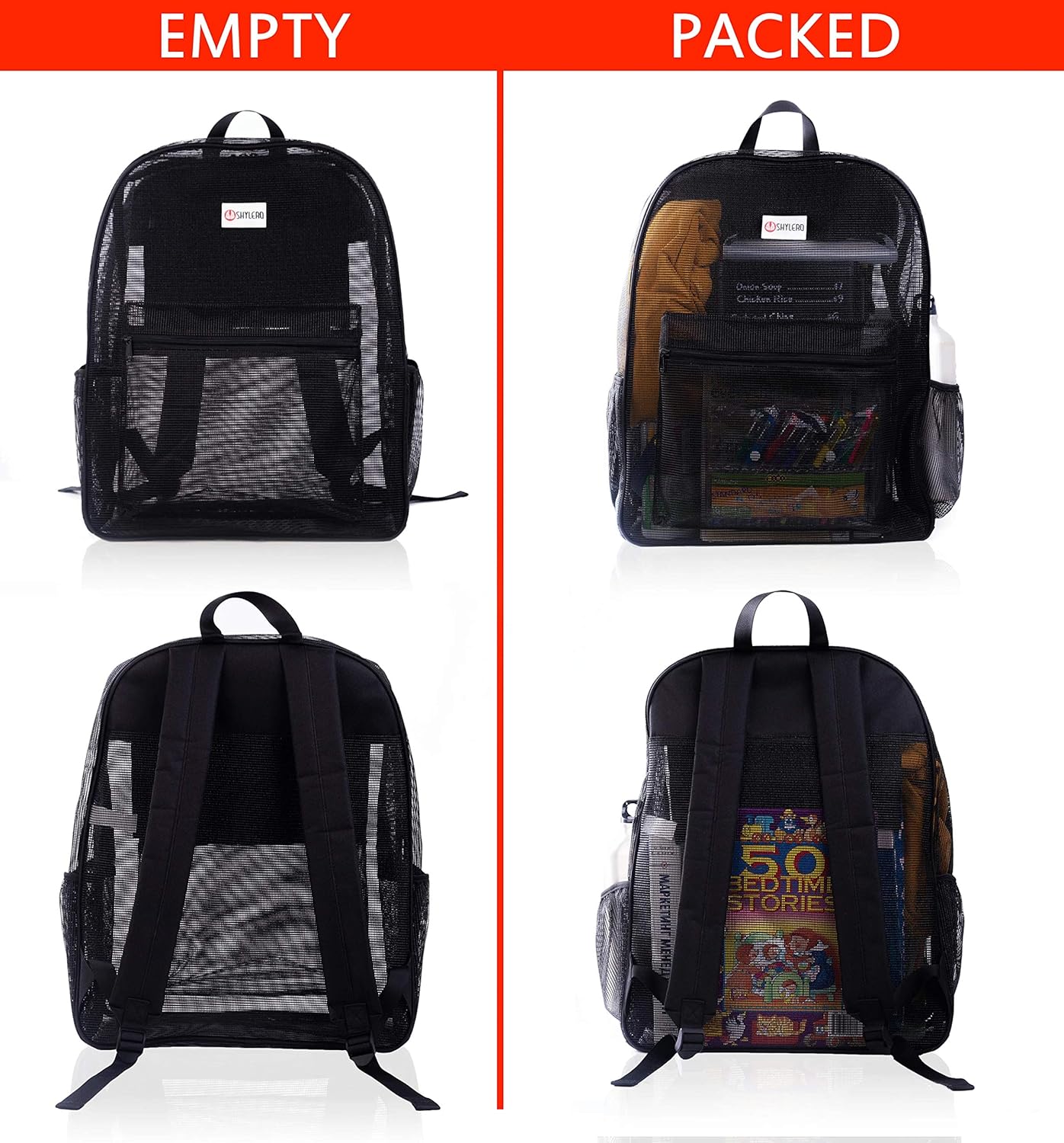xl mesh backpack