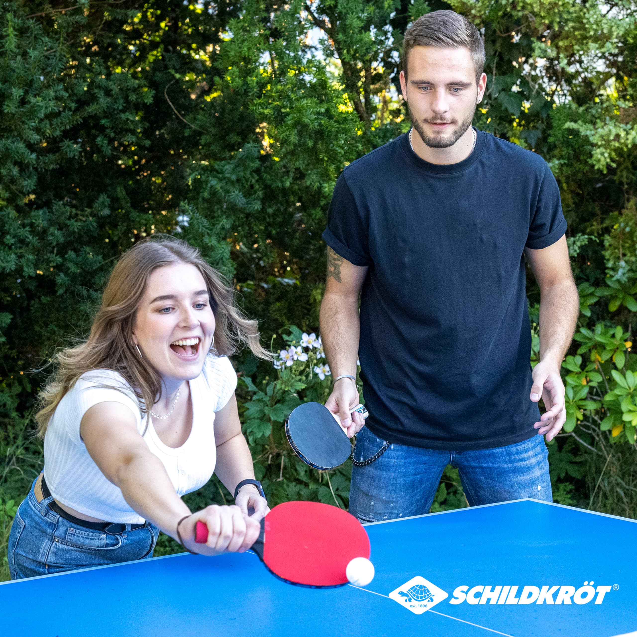 Donic-Schildkröt 608532, Pallina da Ping Pong, 120, bianco