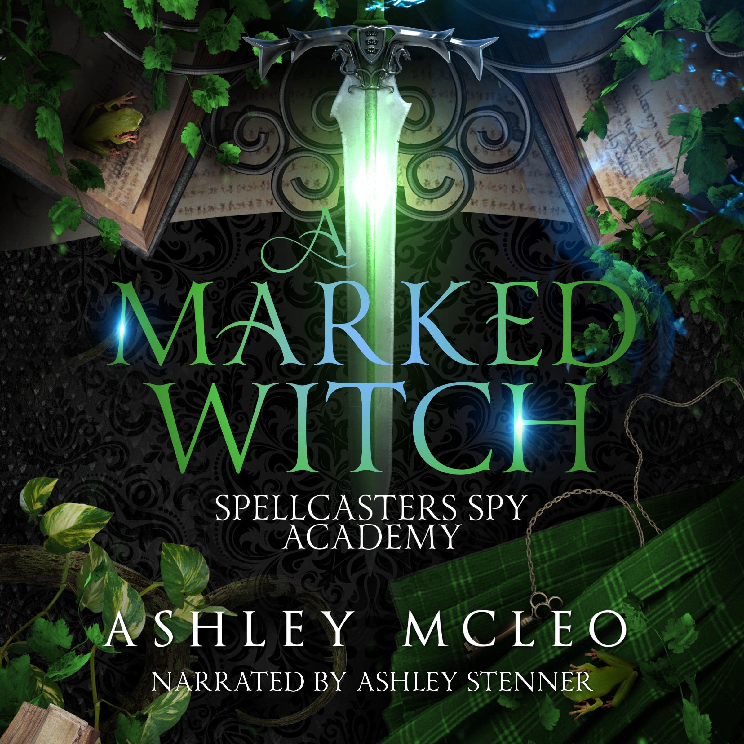 Cover art for A Marked Witch