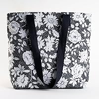 Vista 205 de Maison d' Hermine Bolsa de lona para mujer, bolsa de lona de algodón reutilizable para el hombro, bolsas de comestibles a granel con asa para 01