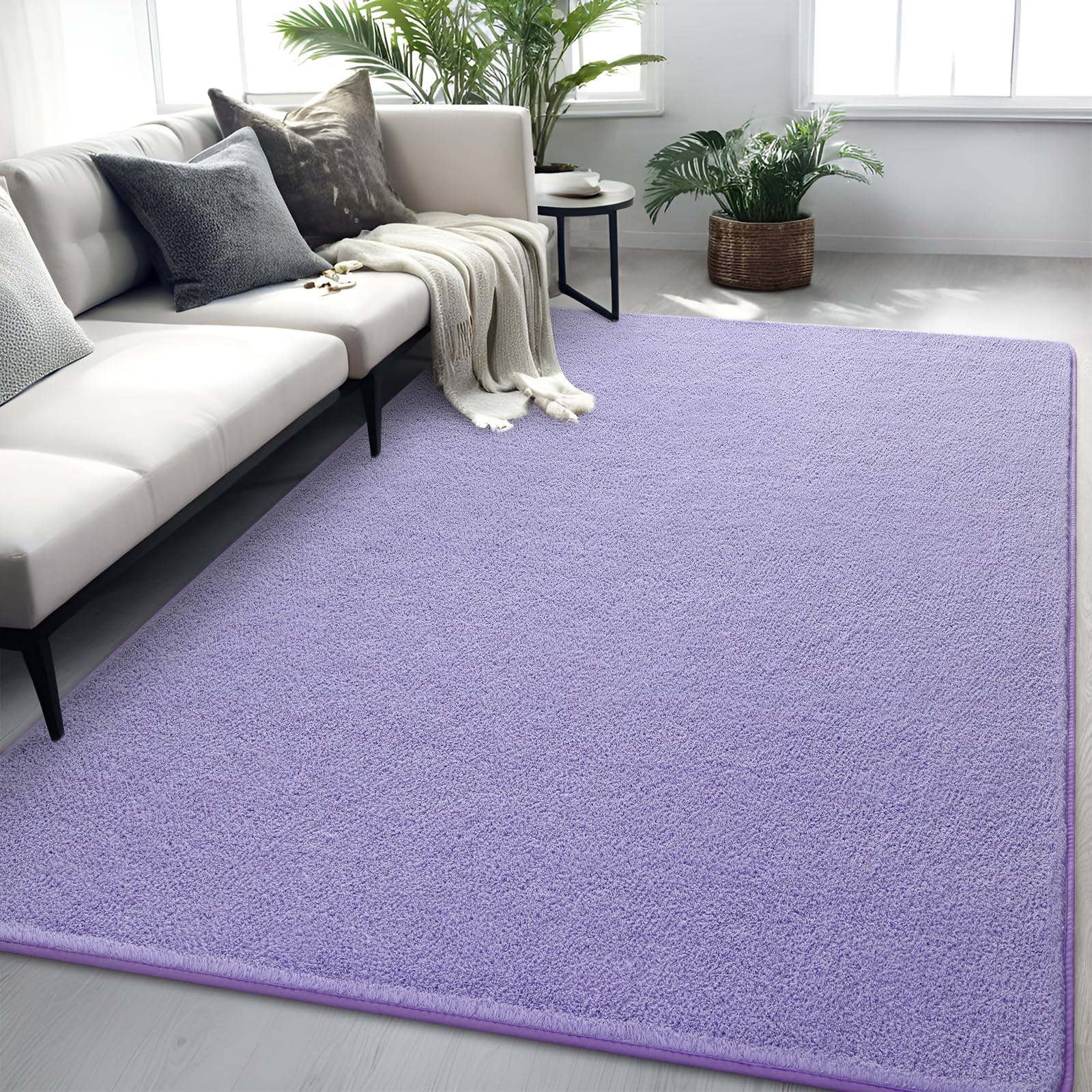 Tapis de chambre moderne et doux idéal pour délimiter un coin jeu d'enfant