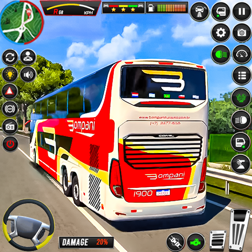 Bus-Reisebus-Simulator: Stadtbus-Simulator-Spiele