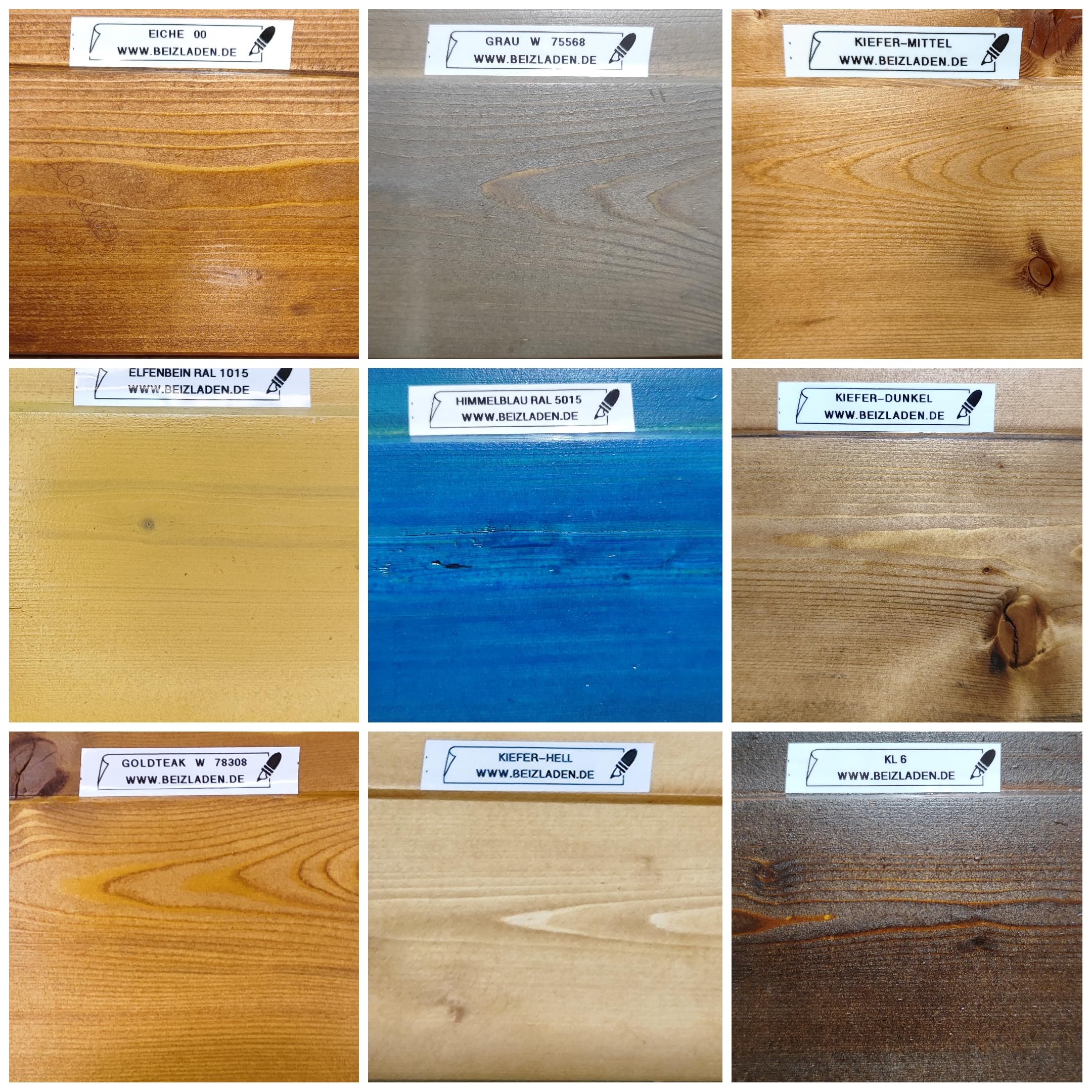 Beize, Holzbeize, Wasserbeize maigrün RAL 6017 (maigrün, 5000 ml)