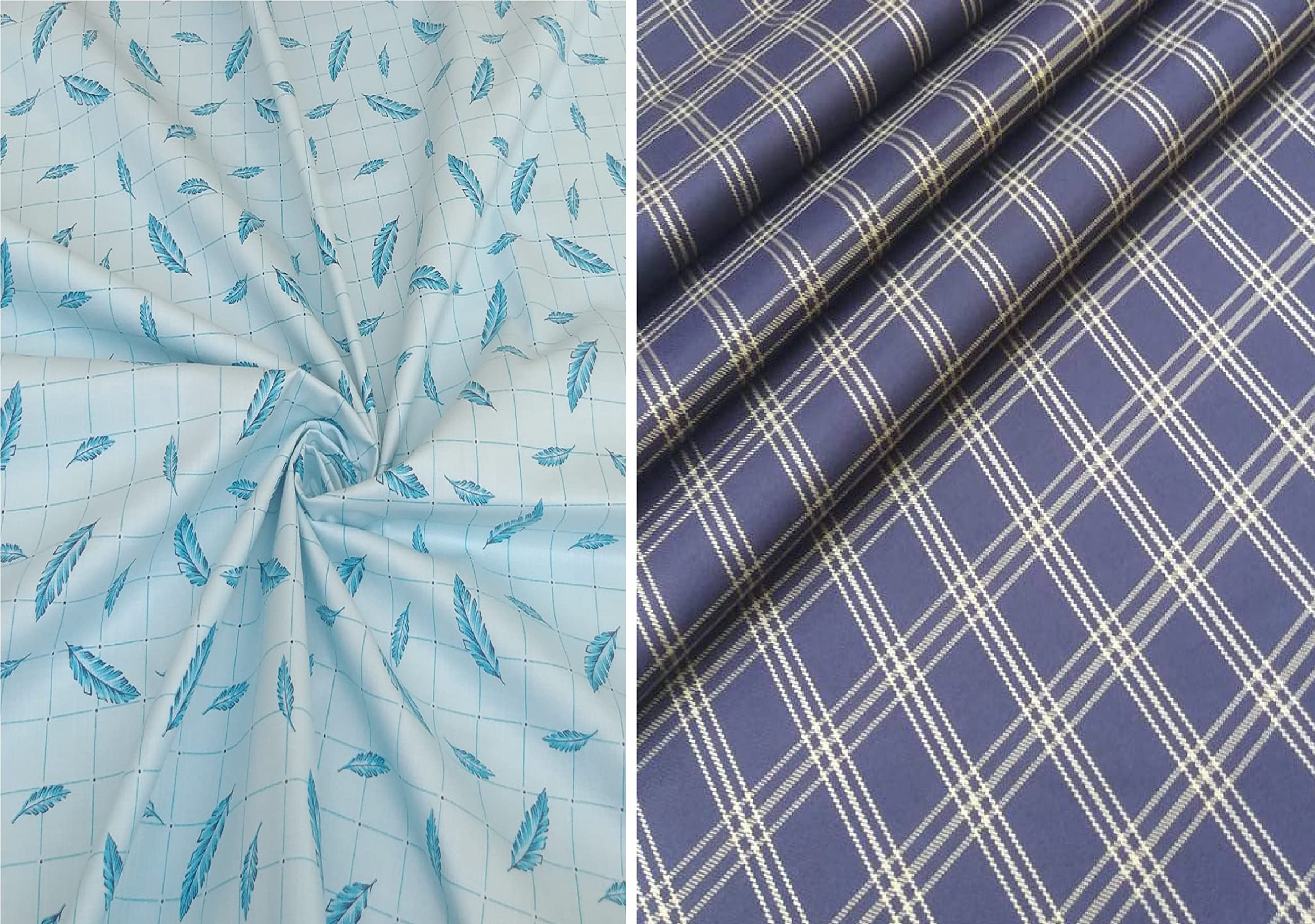 Pri & Su CottLinns Combo of Cotton Printed Shirt 1100010 & Trouser Fabric 900135-picture-29