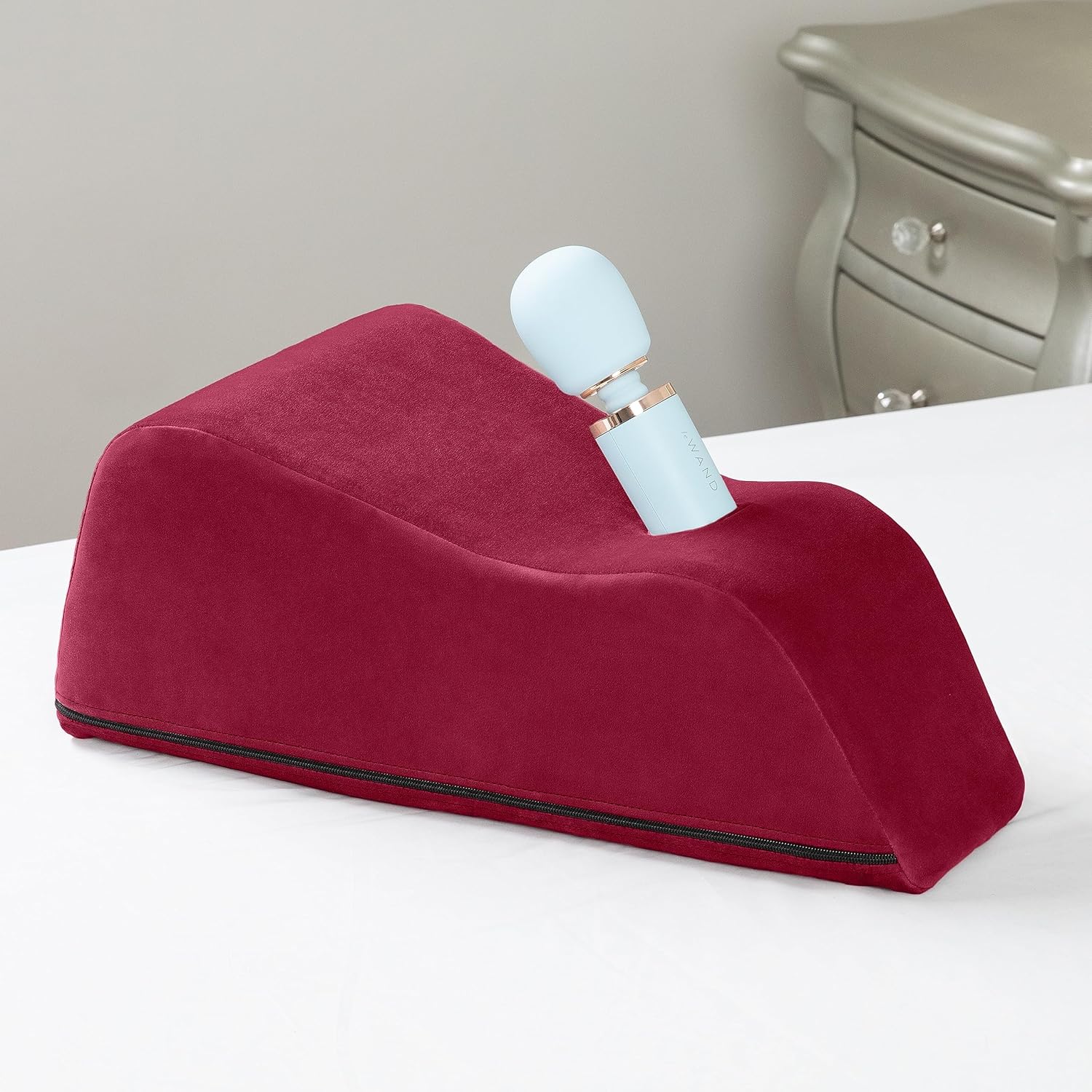 Liberator Wanda Toy Mount for Hitachi Magic Wand, Merlot Velvish