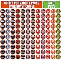 Vista 12 de Coffee Pod Variety Packs Muestra saborizada, surtida, compatible con 2.0 cafeteras K-Cup, paquete variado, 52 unidades (paquete de 1)