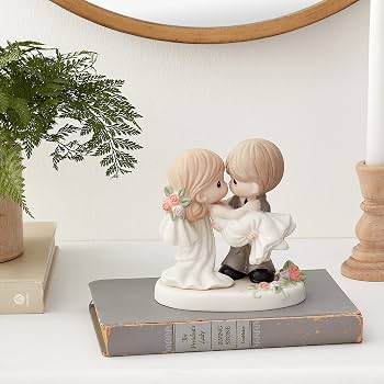 Amazon.co.jp: Precious Moments 153008ウェディングギフト、on the