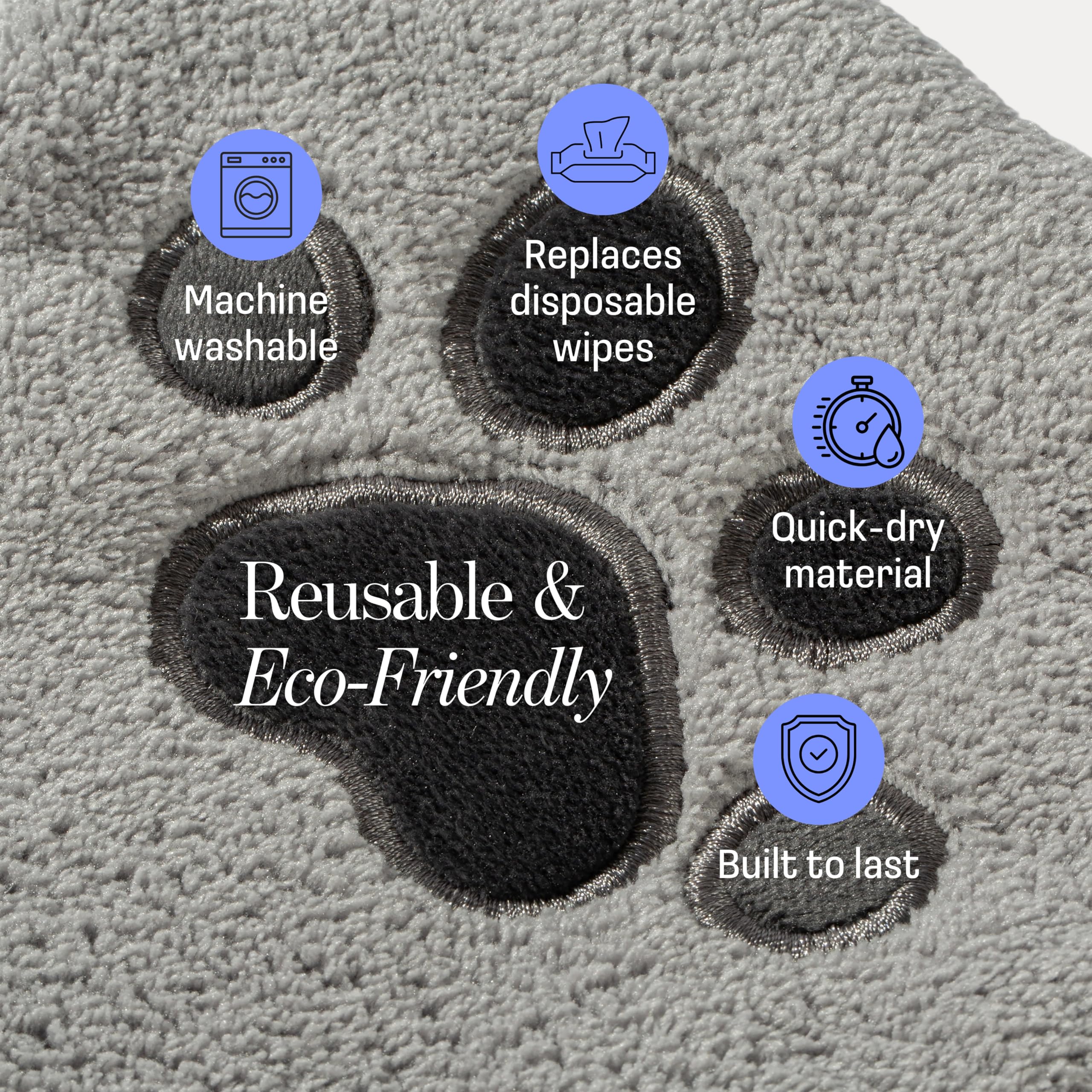 Dog Concentrated Waterless Rinse-Free Shampoo & Conditioner with Bath Mitt – Sensitive Skin, Stress & Itch Relief Gentle Leave-in Serum – 98.65% Naturally Derived-Dry Shampoo for Dogs–8×10ml - image 8