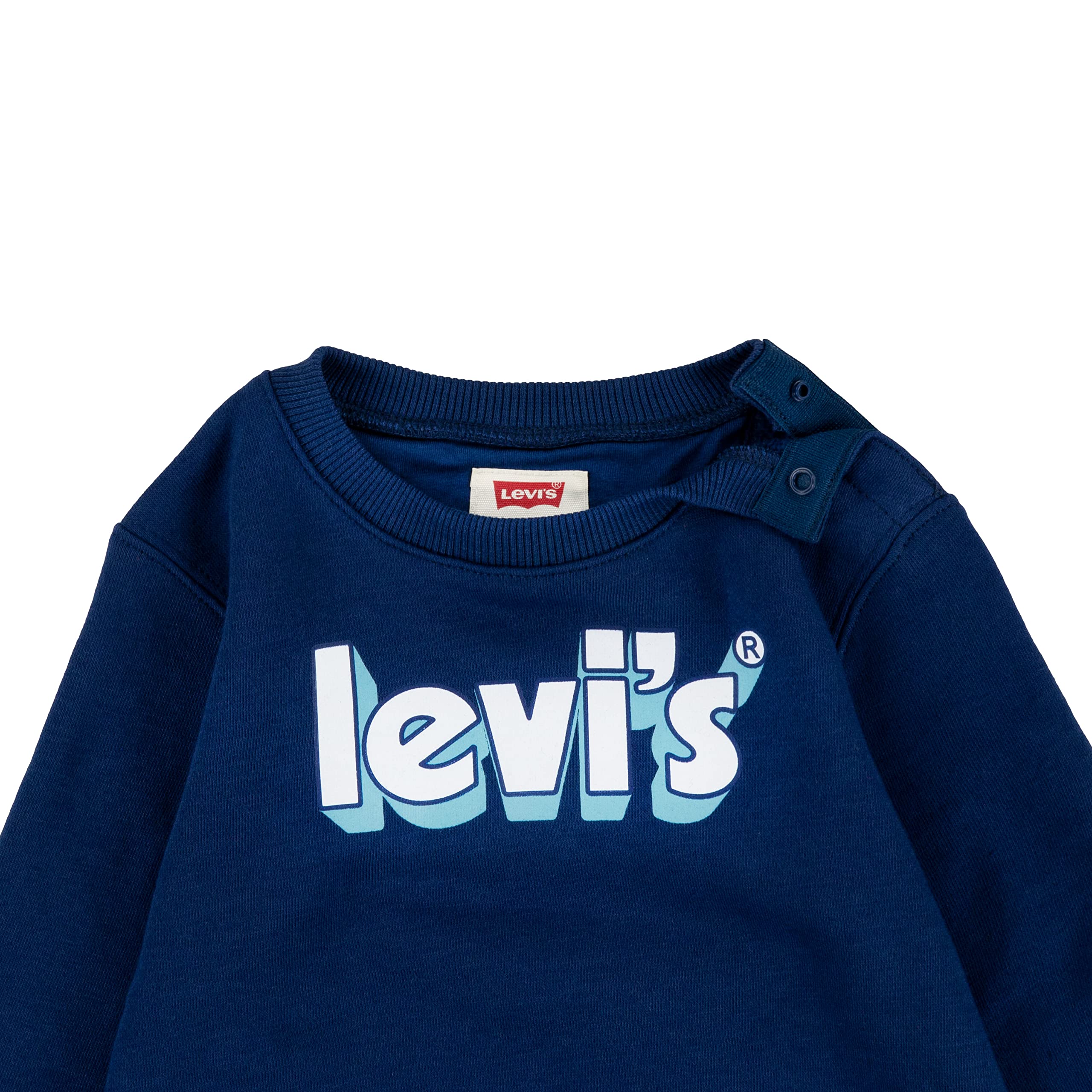 Levi's Lvb Poster Logo Crewneck Sweat 6ee564 Maillot de survêtement Bébé garçon