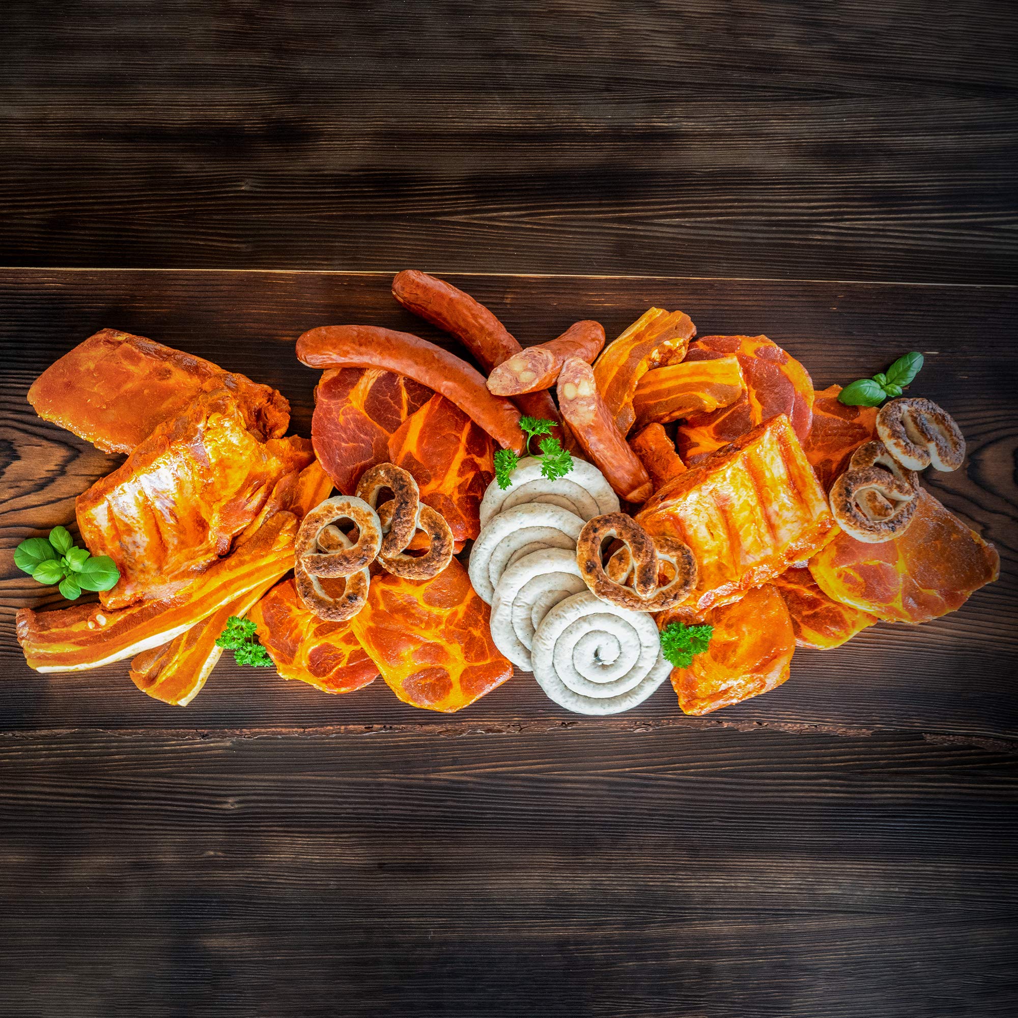 WURSTBARON® Grillpaket BAYERN für 10 Personen - Für den perfekten Grillgenuss - verschiedene marinierte Grillfleisch Sorten und Bratwürste